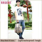 Japan and Korean Style Canvas School Backpack Travel Shoulder Bag thumbnail-5