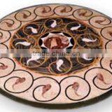 Marble Inlay Flooring , Marble Medallion , Stone Mosaic Medallion