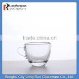 LongRun 2.6oz Top Grade Exquisite Crystal Glass Teacup ,coffee Mug,wholesale