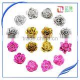 Wholesale Zhiya Resin Flower Jewelry Silver Plated Gifts Silver Plating Resin Craft Accessary thumbnail-6