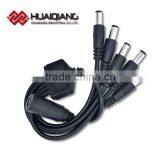 5.5 x 2.1mm DC Power Plug to Socket CCTV Lead Cord DC Extension Cable Five in One thumbnail-3