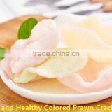 Crispy and Healthy Seafood Snacks of Colored Prawn Crackers With Original China Ex-Factory Price
