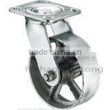 Heavy Duty Thermostability Cast Iron Castor Wheels thumbnail-5