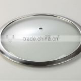 common dome tempered glass lids