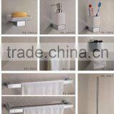 OL-2800 Series Elegant Design 12 Pcs Chrome Plated Bathroom Accessories Sets
