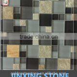 Glass Stone Mosaic Wall Tile in China thumbnail-1