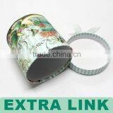 Fashion Slim Long Purple Fancy Paper Made Luxury Candle Paper Tube thumbnail-2