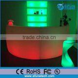 Modern Led Furniture Set ,illuminated Led Glowing Counter for Restaurant