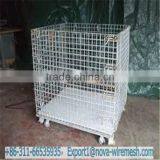 Storage Basket Stacking Wire Mesh Cage thumbnail-2