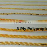 many size Braided Polypropylene poly rope 100% sailing yacht boat PP line cord