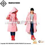 New Arrived EVA Fashion Women Medium-long Trench Rain Coats