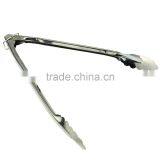 Stainless Steel Food Clip Lock 12" BBQ Buffet Salad Scallop Food Tongs thumbnail-1