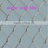 Stainless steel304L wire rope mesh for zoo enclosure