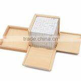 Early Childhood Education Preschool Training Kids Toys Montessori Volume Box With 1000 Cubes thumbnail-2