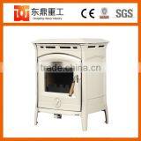 Multi Fuel Type Wooden Burning Stove/fireplace Heater HF905UCE Ivory White Colour thumbnail-5