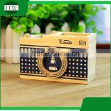Multipurpose Wooden Cartoon Camera Penholder Storage Pen Container Case Box Holder thumbnail-2