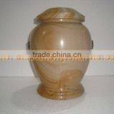 DECORATIVE TEAKWOOD MARBLE URNS thumbnail-4