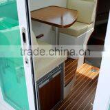 9m CE Approved Fishing Cabin Boat, Fiberglass Cabin Boat thumbnail-4