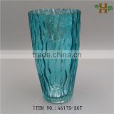 factory price colored glass flower vase