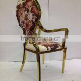 High Grade Rose Gold Dining Chair thumbnail-2