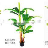 SJ0301117 Artificial Decorative Ornamental Banana Bonsai Plants thumbnail-2