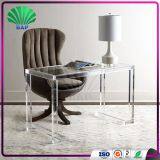 New Design Acrylic Salon Table Glass Coffee Table Clear Office Table Nail Manicure Table thumbnail-3