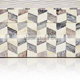 High Quality Best Selling Natural Water Buffalo Bone Medium Square Box, Ivory Color From Vietnam thumbnail-1