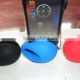 single color egg mobil phone silicone mini speaker