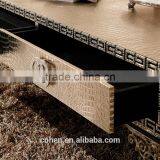 B106 Foshan Stylish Mdf Cabinet Stainless Steel Center Coffee Table/modern Furniture thumbnail-3