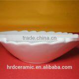 Stocked wholesale 24.3*16.8*5.8cm decorative leaf shape bowl
