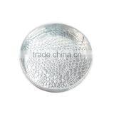 Round Silver Faux Leather Tray For Home/Office thumbnail-4
