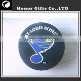 Rubber Custom Logo Printing Ice Hockey Puck thumbnail-1