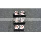 Exquisite Stainless Steel Pet Bowl With Rattan Frame for Pets thumbnail-5