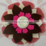 China 2017 Hot Sale Best Selling New Products Promotional High Quality Custom Fabric Felt Artificial Flower thumbnail-1