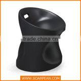 1-Seater Fiberglass Waiting Chair thumbnail-1