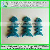 Fish Bone Silicone Cable Ties|silicone Cable Clips|silicone Cable Organizer|silicone Cable Winders thumbnail-1