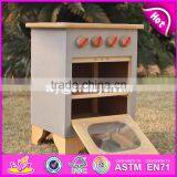 Pretend Play Kitchen Toys Wooden Kids Cooking Set W10C301 thumbnail-3