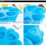 Fashion Heart Shaped Silicone Cake Molds Cake Decorating Tools thumbnail-6