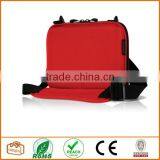 Mini Messenger Bag w/ Built-in Grid-it Organizer RED thumbnail-1