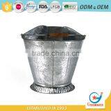 Galvanized Fireplace Coal Pail Coal Fireplace Bucket thumbnail-3