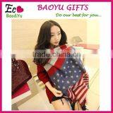 2015 New Style American Flag Keep Warm Fashion Winter Cotton Scarves Women Cashmere Scarf thumbnail-1