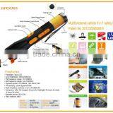 Multifunctional Vehicle Safety Hammer