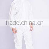 Disposable Microporous Coverall,buzo Desechable 50 Gsm With Hood,disposable Coverall for Safety Use thumbnail-4