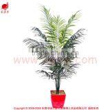 Artificial Topiary Ficus Tree Bonsai Bamboo Tree With Green Trunk for Outdoor Use thumbnail-1