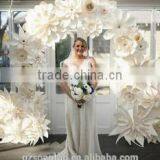 Factory Outlet Artificial Flower Cloth Flower Wall for Wedding Decoration thumbnail-1