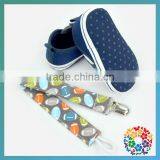 Comfortable Navy Sole Baby Shoe/Infant Newborn Shoes With Pacifier Clip/First Walker Shoes For Toddlers thumbnail-1
