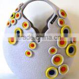 Best Selling Eco-friendly Handmade Decorated Felt Hand-bag thumbnail-1