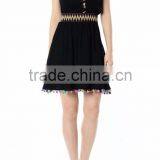 Hot Sale Holiday Dress Woman Fashion Casual Dress With Pompoms thumbnail-1