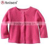 Oem Factory Custom Children Boutique Kids Fleece Jacket for Girls thumbnail-1