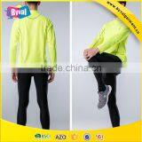 100% Polyester Half Zip Shirt Wholesale Sports Gym Quick Dry Men's Running Fitness Half-zip Long Sleeve Shirts thumbnail-4
